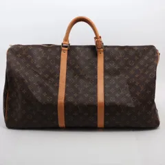 ルイヴィトン モノグラム キーポル バンドリエール60 レザー ボストン バッグ 出張 旅行 ショルダー メンズ レディース MMM DF52-6【中古】