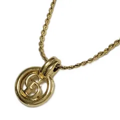 DIOR/ChristianDior(ディオール/クリスチャンディオール) ネックレス - ゴールド CDモチーフ