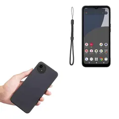 【Suumii】Aquos Wish 4専用 ケース 衝撃吸収SH-52E docomo? ソフトカバー 軽量 TPU エアクッション すり傷防止 レンズ保護 指紋防止』aquos Wish4(マットブラック)