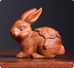 崖柏木彫ナタクの 木製 小型彫刻 手を合わせた姿 崖柏木彫ナタクの乞食蛇年ダックの童蛇年大吉件文玩手把件茶卓茶寵木質