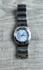 CITIZEN wicca 腕時計 クォーツ レディース SS 文字盤ブルー 1032-L20085