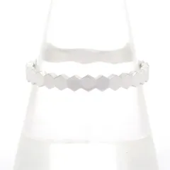 CHAUMET(ショーメ) リング 57美品  ビー マイ ラブ/ ビーマイラブ ハニカム K18WG