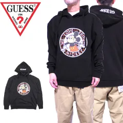 ゲス GUESS パーカー ディズニー メンズ レディース スウェット コラボ ML1K7786DE EXCLUSIVE LINE セール