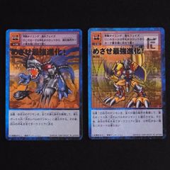 メタルグレイモン シルバーエッチング 2枚セット Bo-80 Bo-115 - メルカリ