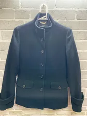 【B2-23】◇INED    サイズ7    ジャケット　黒　無地