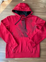 ナイキ サーマフィット 機能性 フードTシャツ レッド M