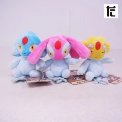 ポケモンセンター アグノム エムリット ユクシー 3体セット ポケモンfit ぬいぐるみ 紙タグ付き / PK01188