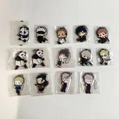 呪術廻戦 ラバーストラップ キーホルダー 14個セット