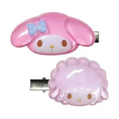 サンリオ マイメロディ ぷっくりったいヘアクリップ 2P sanrio