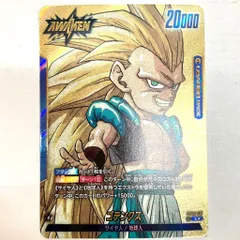 01w-5080 〇  ドラゴンボールスーパーカードゲーム フュージョンワールド ゴテンクス L☆ SB02-017 パラレル 漫画絵 プレイ用  【中古品】