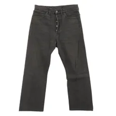 TENDERLOIN テンダーロイン T-RIDERS セルビッチ シンチバック ボタンフライ ブラック デニム パンツ ブラック系 32【中古】のサムネイル