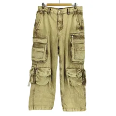 エイチアンドエム H＆M ブーツカットルーズカーゴデニム メンズ US：32-33 