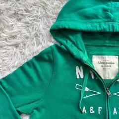 Abercrombie 日本ヴィンテージ フードジップアップ アバクロンビー ノード 森ガール L 42