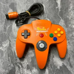 ■ピカチュウN64　コントローラ　ブロス　オレンジ＆イエロー　ニンテンドー64ハード　本体のみ　任天堂