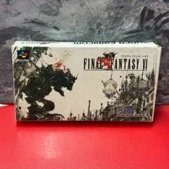 ■ファイナルファンタジーVI　スーパーファミコン　ソフト　スーファミ
