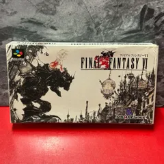 ■ファイナルファンタジーVI　スーパーファミコン　ソフト　任天堂　スーファミ【箱説あり】