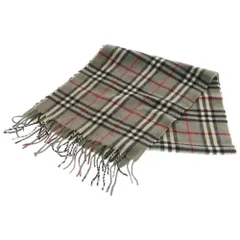 BURBERRYS (バーバリーズ) ノバチェック マフラー 90s ラムウール