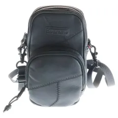 SUPREME (シュプリーム) 19AW Patchwork Leather Shoulder Bag パッチワーク レザー ショルダーバッグ ブラック