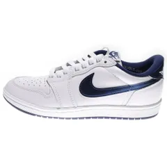 NIKE (ナイキ) AIR JORDAN 1 LOW 85 FB9933-141 エアジョーダン 1 ローカットスニーカー ホワイト/ネイビー US8/26.0cm