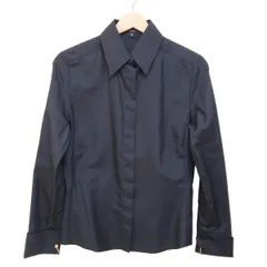 ☆美品☆GUCCI グッチ ブラック黒 長袖ブラウス シルク100% 46サイズ 楽天市場】GUCCI グッチ ブラウス シルク グレー ブラック レッド