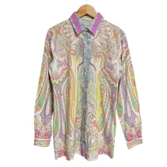 極美品✨ETRO エトロ　シルクブラウス ペイズリー柄　42 極美品✨ETRO エトロ シルクブラウス ペイズリー柄 42