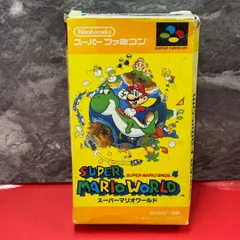 ●スーパーマリオワールド　スーパーファミコンソフト　任天堂