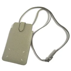 美品 Maison Margiela 11 メゾンマルジェラ フォンケース ショルダーバッグ カーキベージュ メンズ レディース 古着 中古 USED 美品 Maison Margiela 11 メゾンマルジェラ フォンケース ショルダー