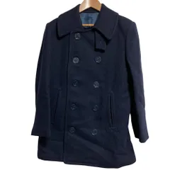 美品 RALPH LAOREN ラルフローレン Pコート ピーコート サイズ11 ネイビー レディース 古着 中古 USED
