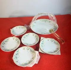 【美品・未使用】NARUMI　ナルミ　ケーキパーティーセット　未使用品　箱付き　食器