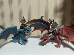 シュライヒ ラバ Dragon Diffusion ドラゴンディフュージョン フィギュア まと<bos> セット