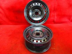人気‼️デミオ鉄チン14×6J +45 2本送料込み⛰️ - メルカリ