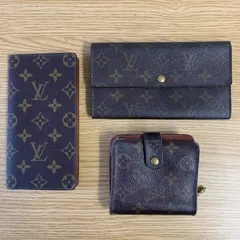 LOUIS VUITTON ルイヴィトン　モノグラム　財布　まとめ　3点セット