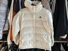 アディダス 白 ダウン アウター