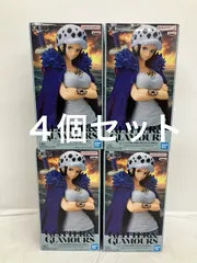 未開封 ワンピース ONE PIECE GLITTER GLAMOURS トラファルガー ロー CHANGE フィギュア 4個セット LFQA99 f099
