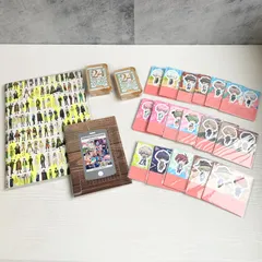 A3! 紙物 グッズセットブログ本 フライヤーコレクション ジオラマカードコレクション 缶入りフレークステッカー シール エースリー まとめ売り