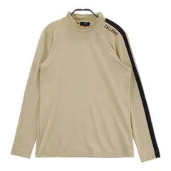 サイズ：L CALLAWAY キャロウェイ  ハイネック 長袖Tシャツ  ベージュ系 [240101591489] ゴルフウェア レディース ストスト