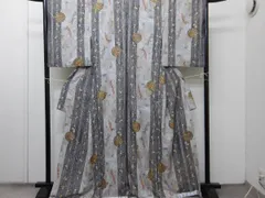 P41353　小紋　仮仕立て　新古品　k