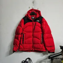THE NORTH FACE ザノースフェイス 赤色 ヌプシ ダウン アウター