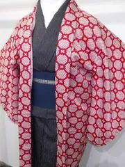 P41341　美品！　ポリエステル　羽織　t