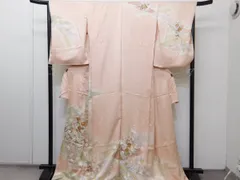 P41349　本格加工　訪問着　仮仕立て　新古品　k