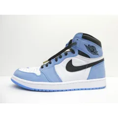 ナイキ NIKE AIR JORDAN 1 RETRO HIGH OG University Blue 555088-134 ※社外シューレース付 size:28.0cm 靴 △WT4906