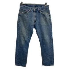 Levi's 505 デニムパンツ W33 ブルー リーバイス ジップアップ アメカジ ジーンズ デニム コットン 2512-530