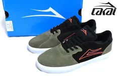 【定価1万3200円】新品 LAKAI CARDIFF【26.5cm】【27cm】【27.5cm】【28cm】 オリーブ ラカイ カーディフ シューズ スニーカー