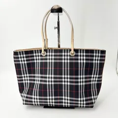 BURBERRY LONDON ノバチェック柄トートバッグ　1544