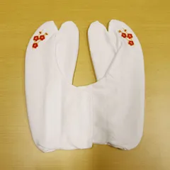 刺繍入り ストレッチ足袋 19～20cm