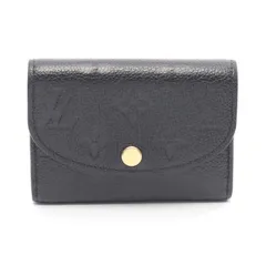 LOUIS VUITTON ルイ・ヴィトン ポルトモネ ロザリ モノグラムアンプラント ノワール コインケース