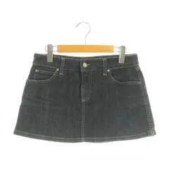GUCCI デニムミニスカート 台形スカート 38 GG柄 紺系 GUCCI デニムミニスカート 台形スカート 38 GG柄 紺系｜GUCCI 「GUCCI