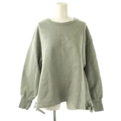 セン cen. 23AW 裾リボン 2way スウェット トレーナー F グレー /ES ■OS