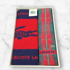 O-2010　未使用　LACOSTE　ラコステ バスマット フェイスタオルセット