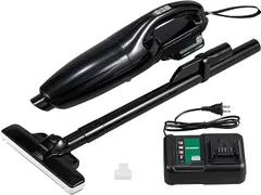 【極美品】	HiKOKI(ハイコーキ) 10.8V カプセル式 コードレス掃除機 R12DC ペールホワイト 充電器 バッテリー付き